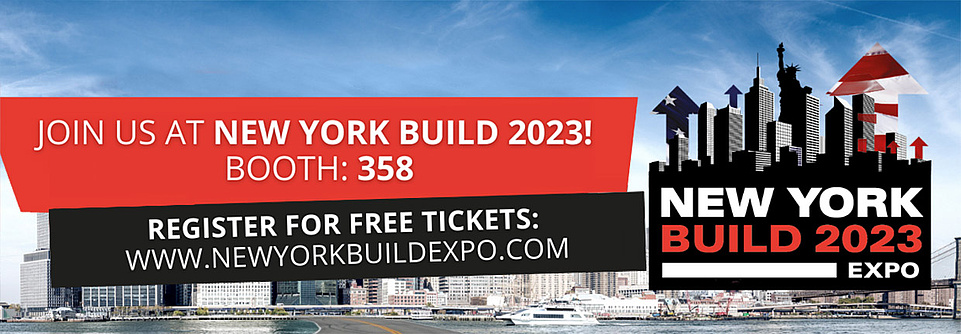 Invitation to the NEW YORK BUILD 2023 EXPO