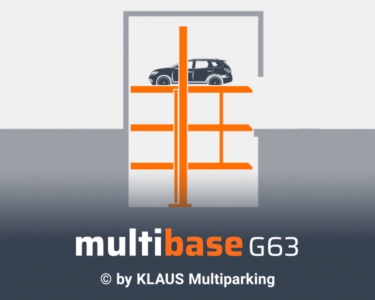 animation graphic scheme parking system multibase g63