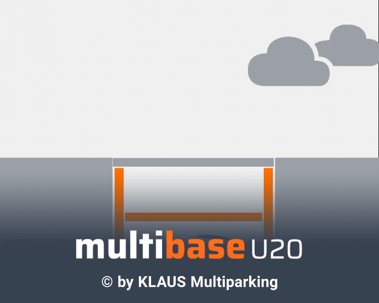 animación esquema gráfico sistema de aparcamiento multibase u20