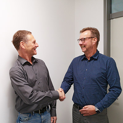 Verabschiedung von Handelsvertreter Helge Neumann