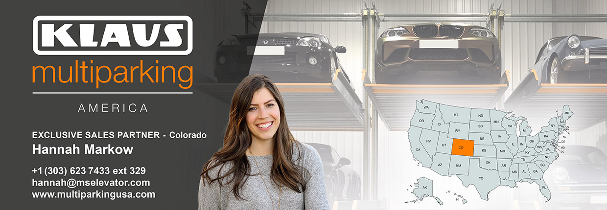 Sales Partner for KLAUS Multiparking America in Colorado